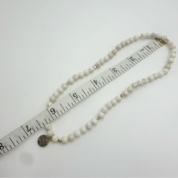 Kinsley Armelle Howlite Gem Beaded Stretch Necklace Wrap Bracelet - Picture 8 of 8